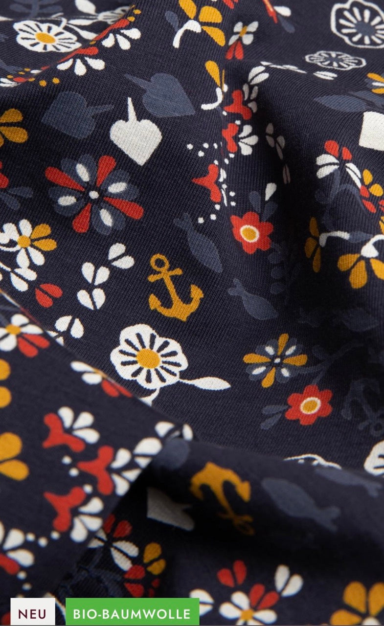 Leggings My Garden Blau