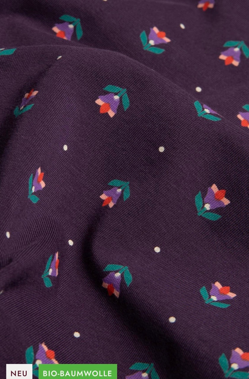 Leggings Little Flower Violett