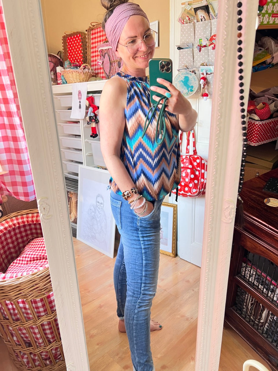 Hose Jeans Schönwetter Herz