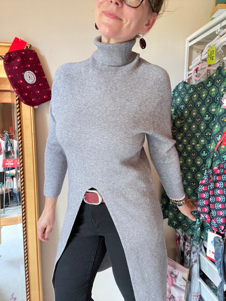 Maxi Pulli Valentina Grau