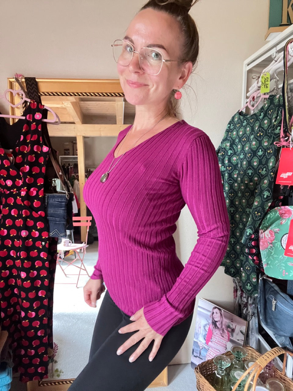 Pulli Cleo Magenta
