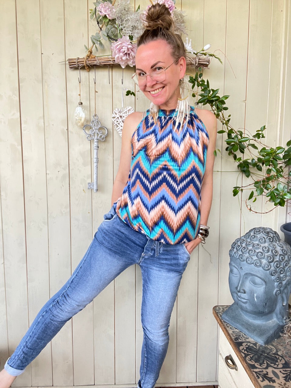 Hose Jeans Schönwetter Herz