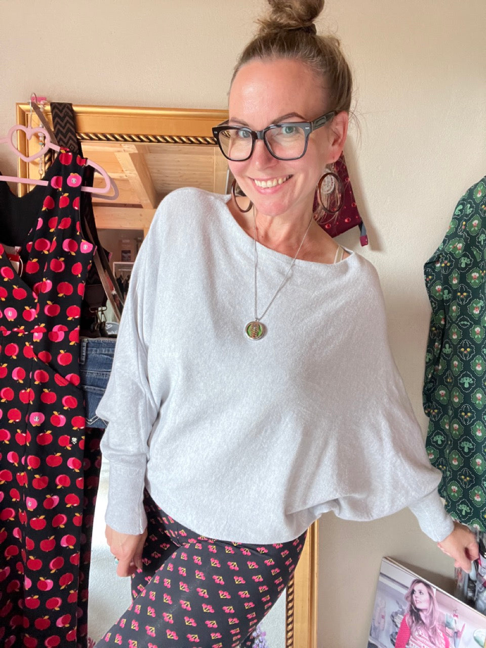 Pulli Kuschelglück Hellgrau