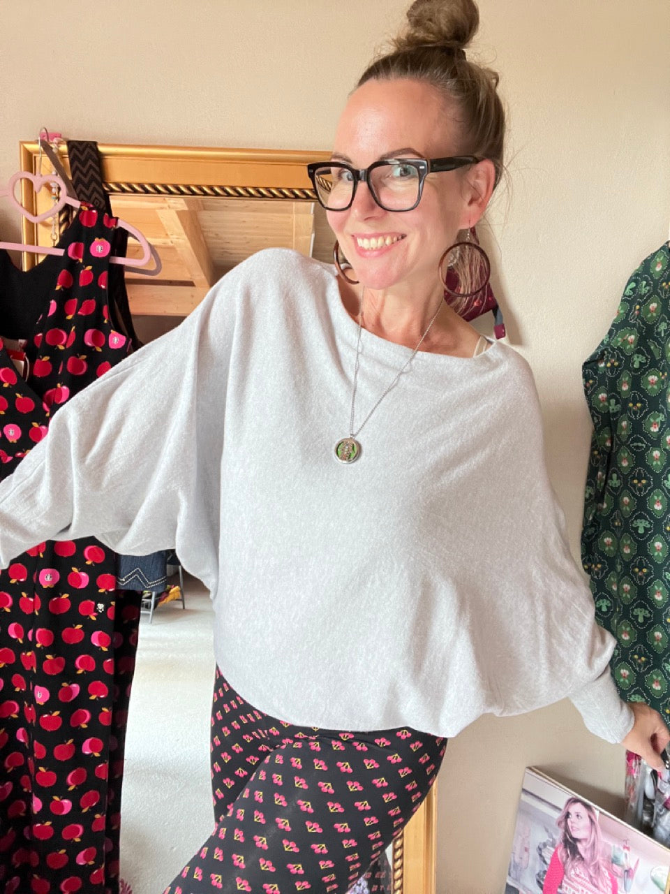 Pulli Kuschelglück Hellgrau