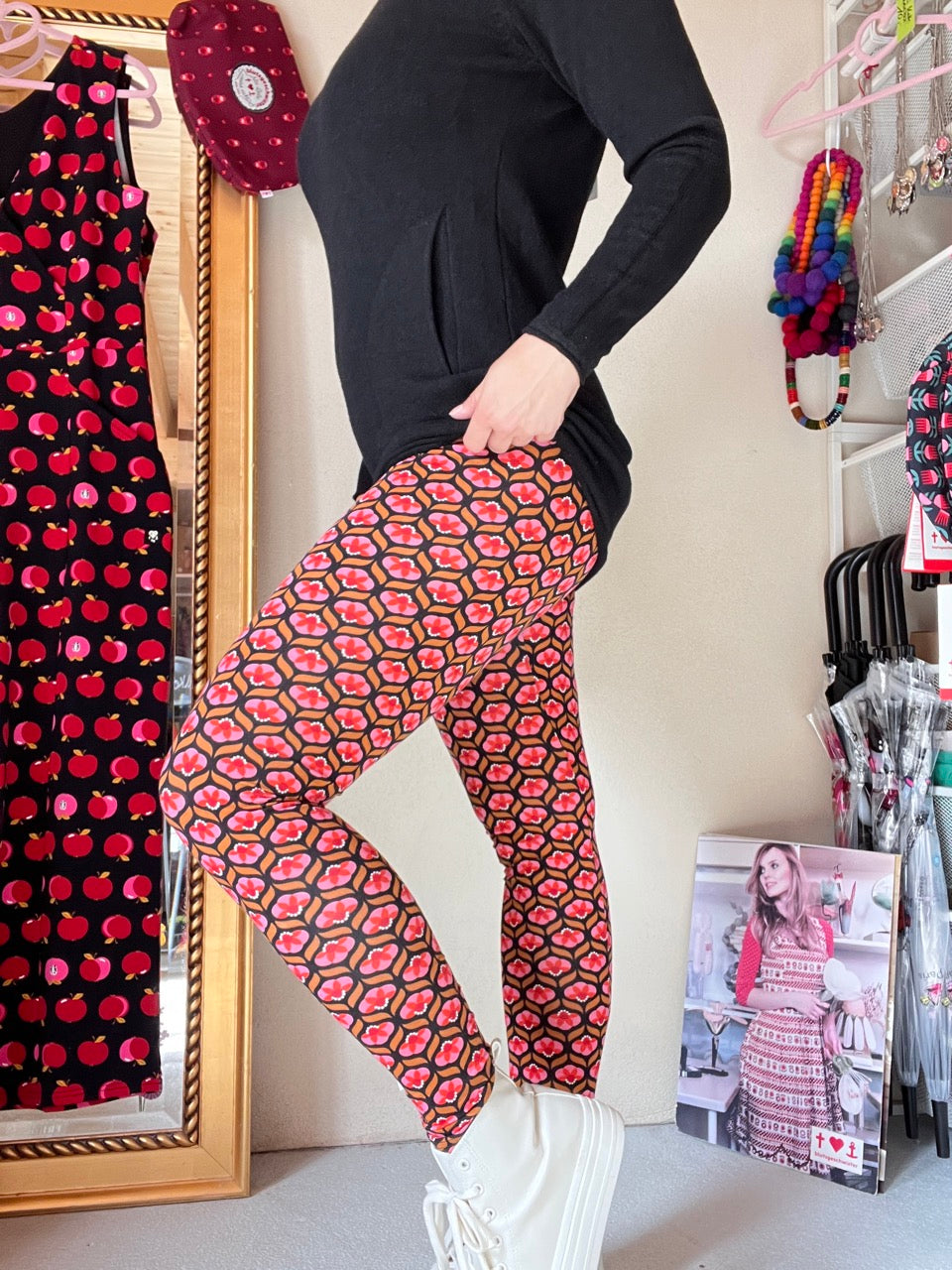 Leggings Flowers Bunt