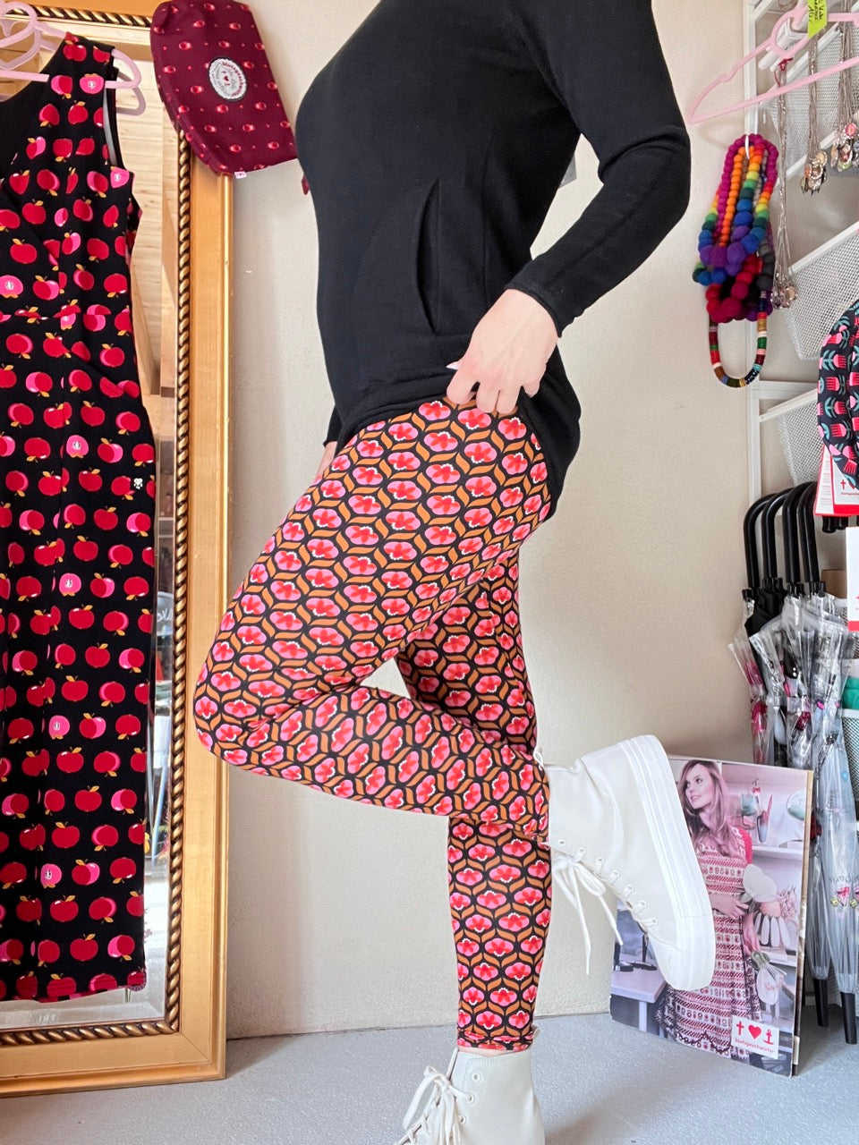 Leggings Flowers Bunt