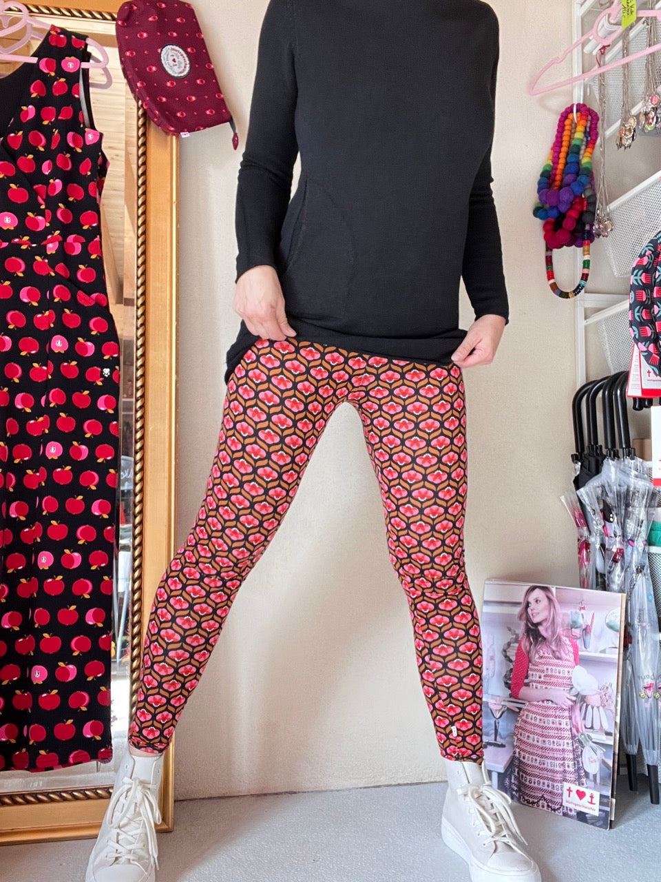 Leggings Flowers Bunt