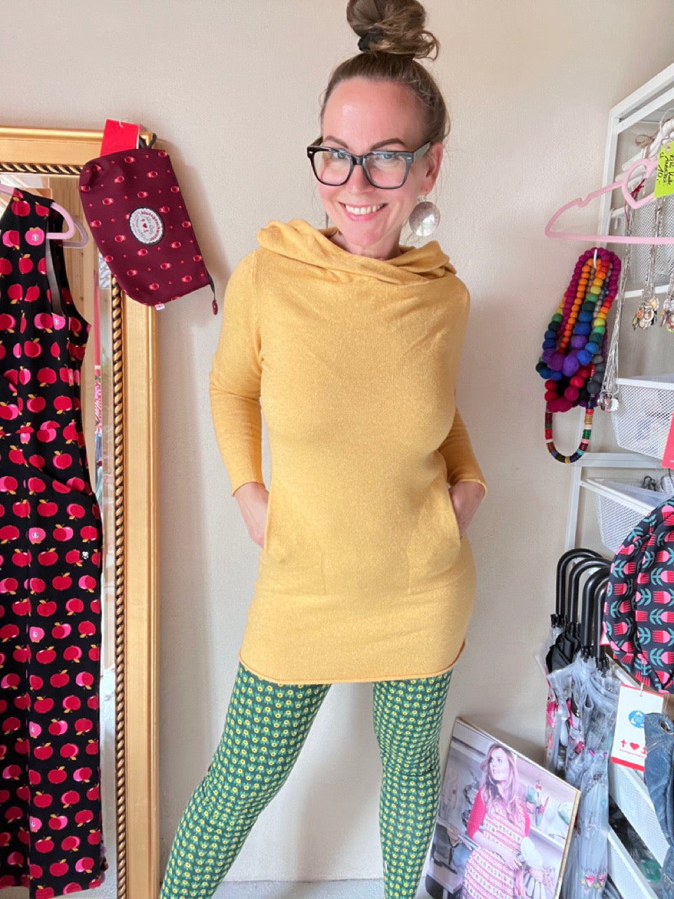 Kleid Fräulein Herrlich Senfgelb