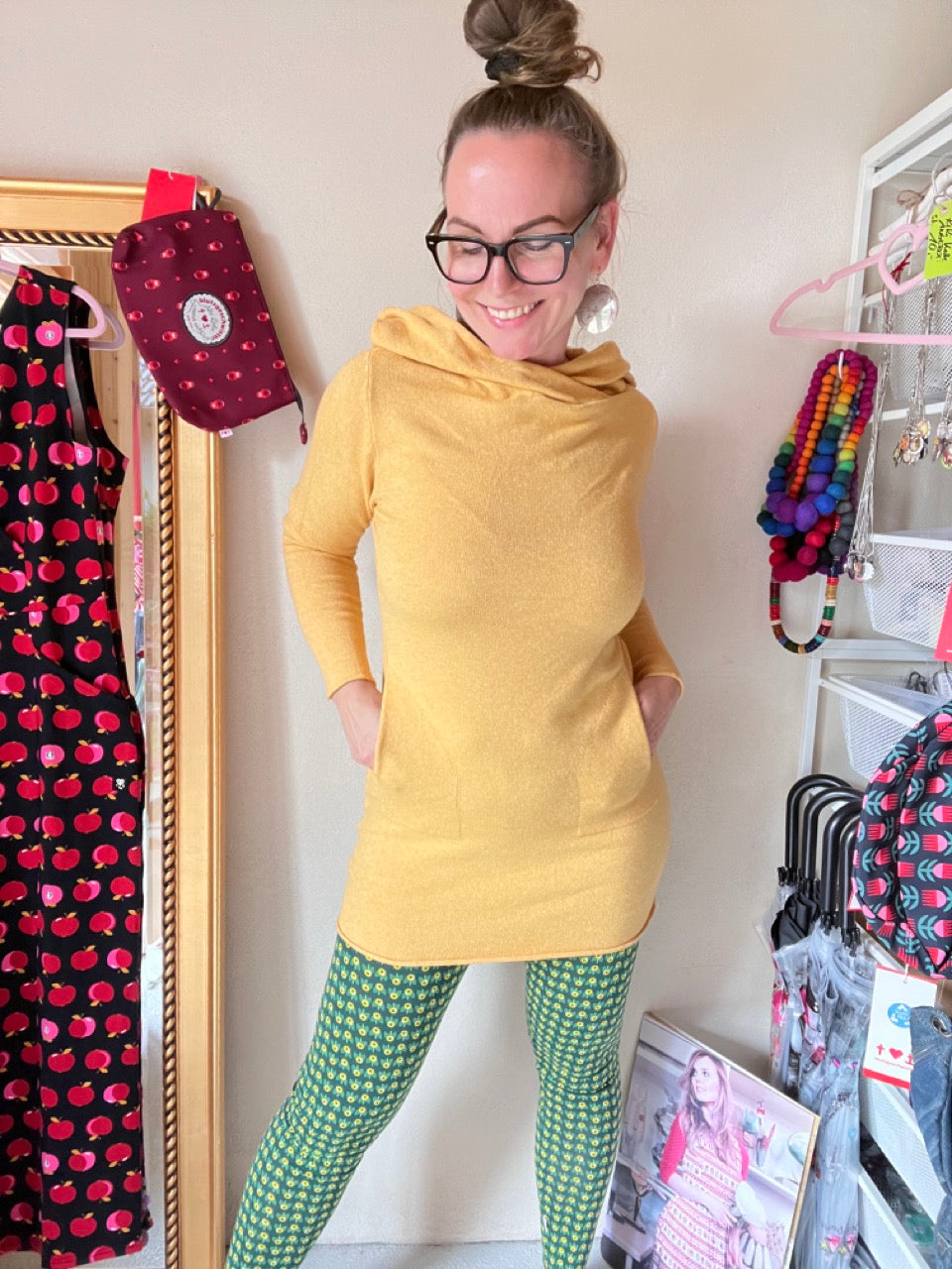 Kleid Fräulein Herrlich Senfgelb
