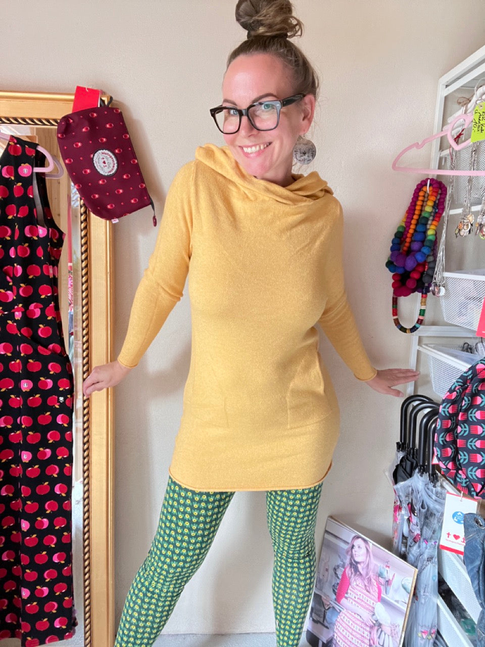 Kleid Fräulein Herrlich Senfgelb