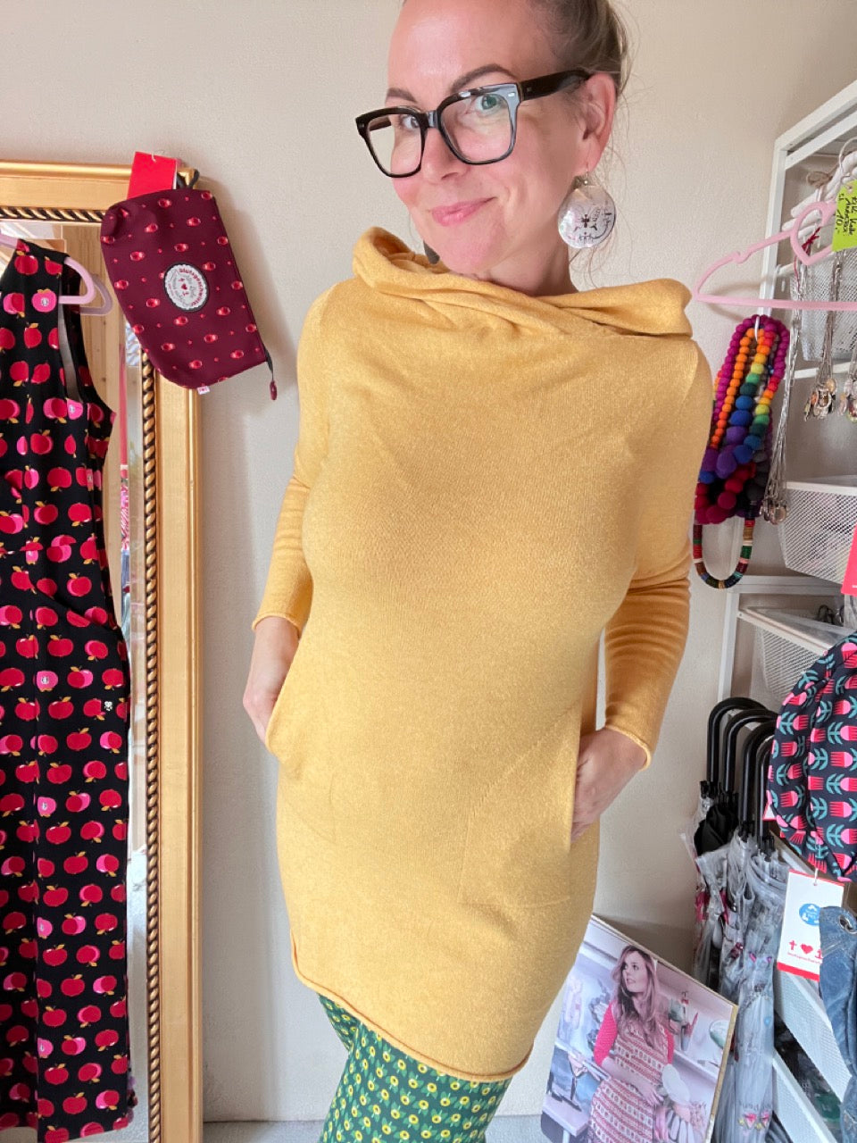 Kleid Fräulein Herrlich Senfgelb