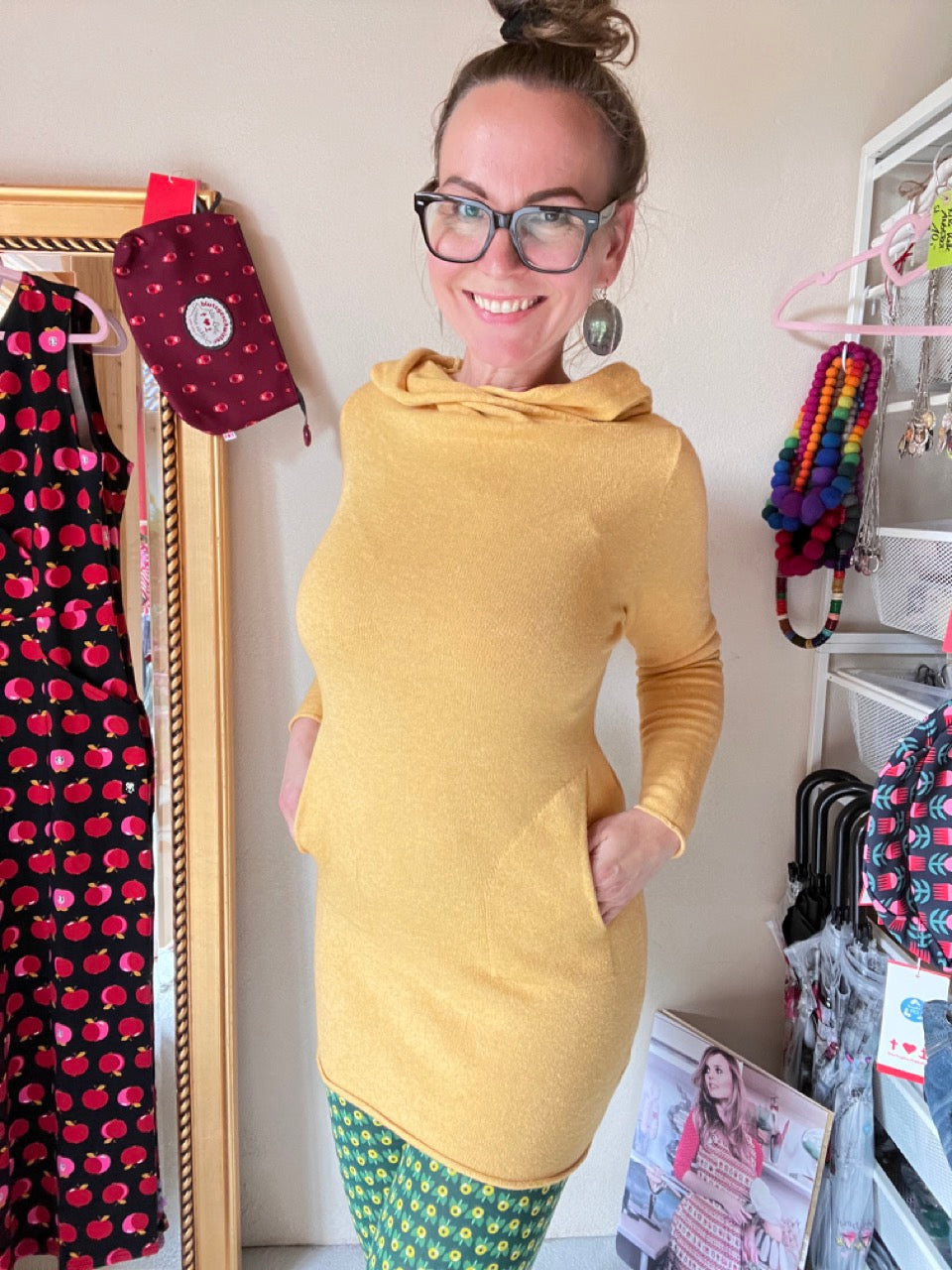 Kleid Fräulein Herrlich Senfgelb