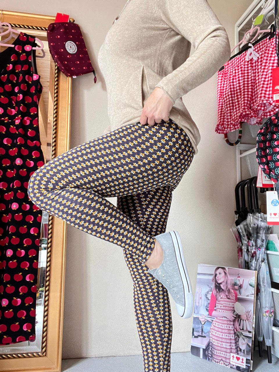 Leggings Sunshine Blau