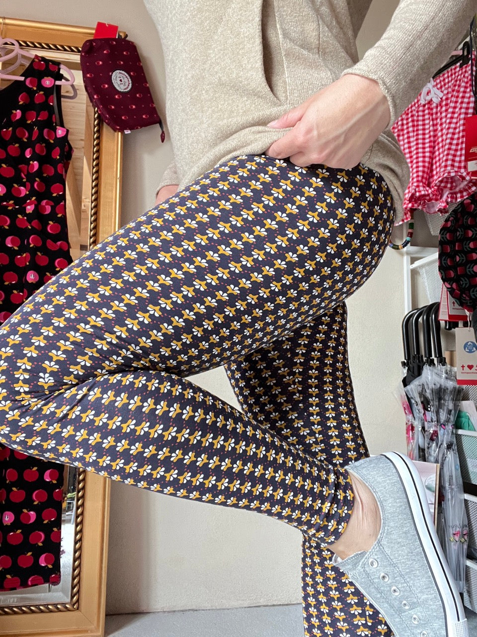 Leggings Sunshine Blau