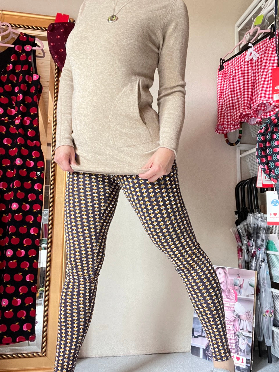 Leggings Sunshine Blau