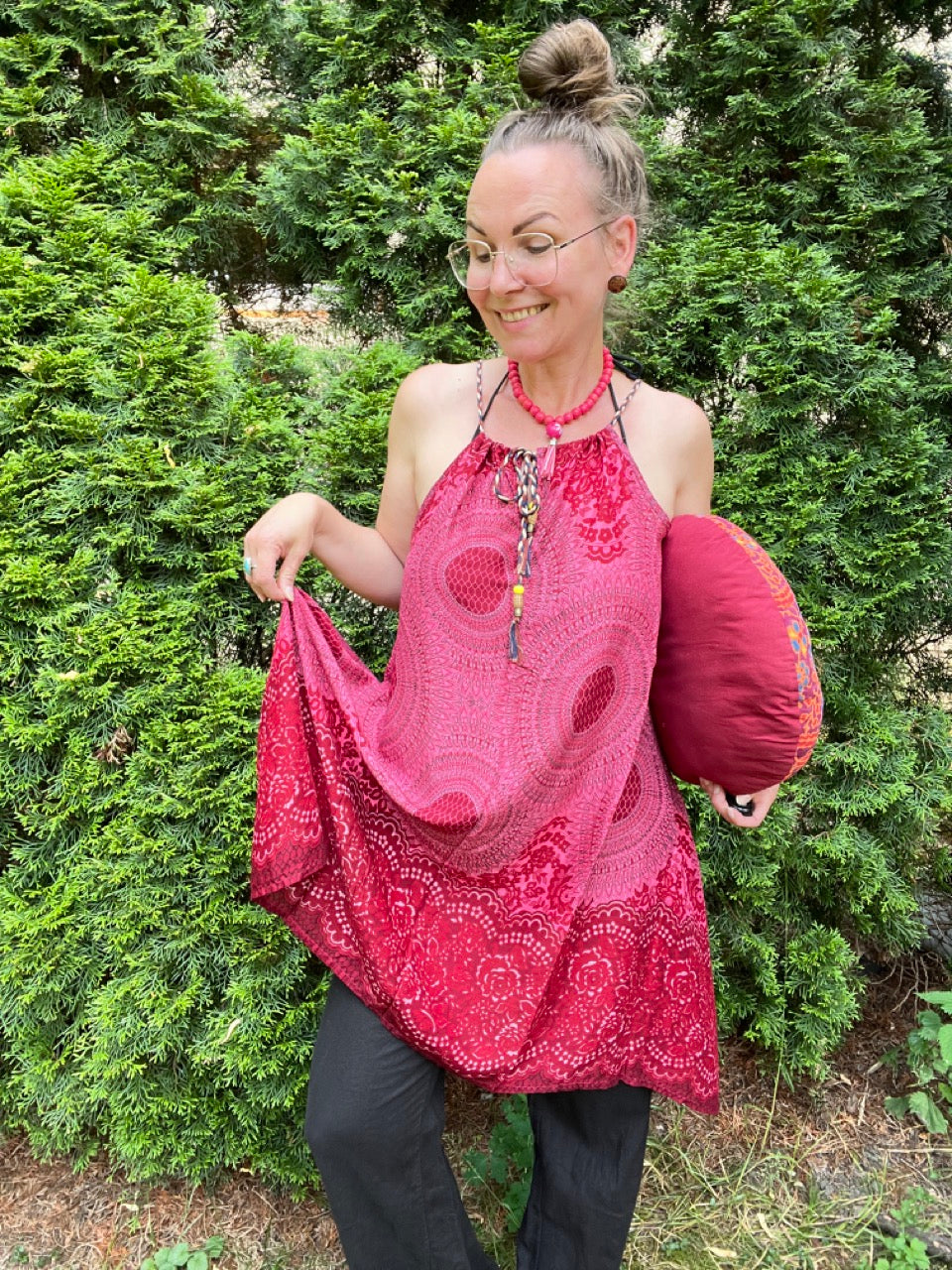 Kleid Happy Mind Fuchsia