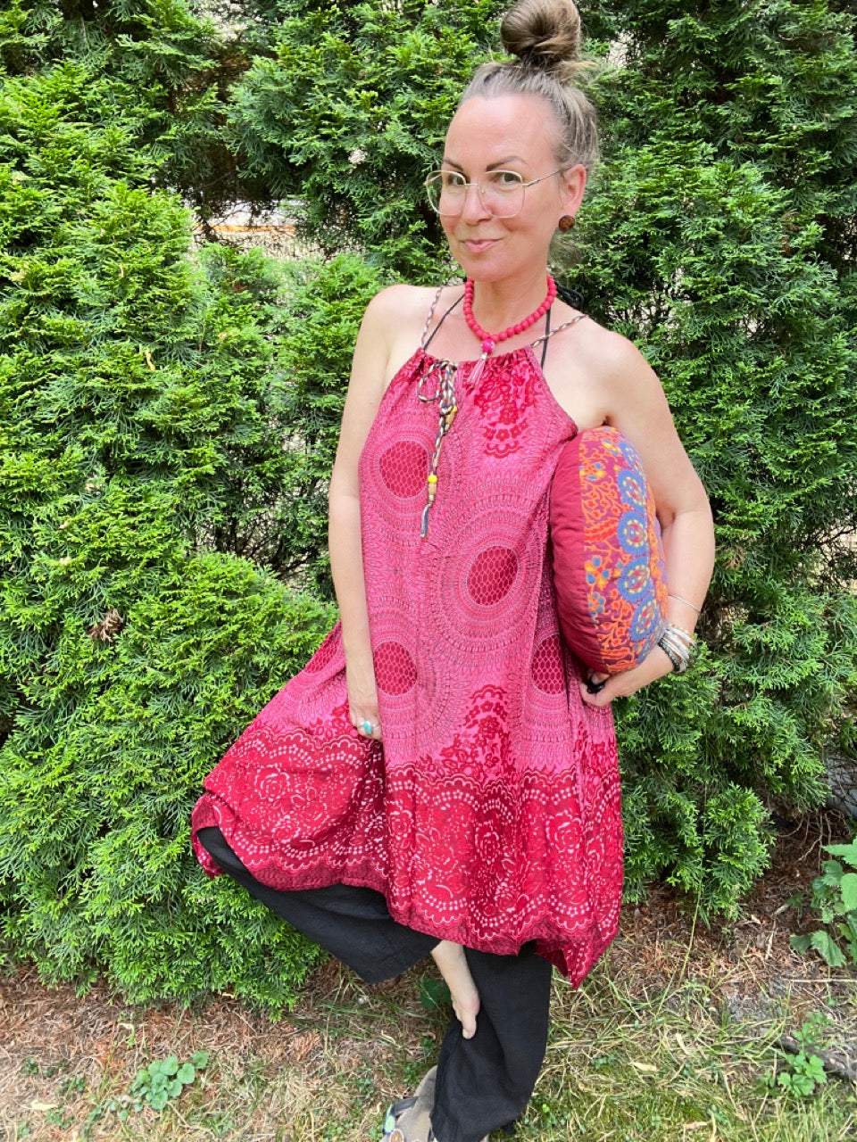 Kleid Happy Mind Fuchsia
