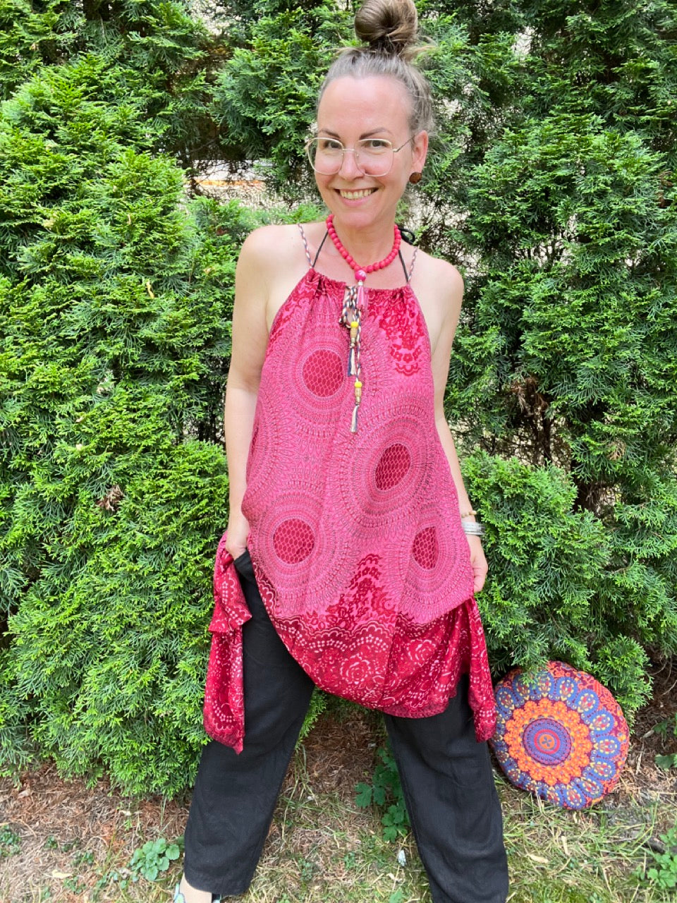 Kleid Happy Mind Fuchsia