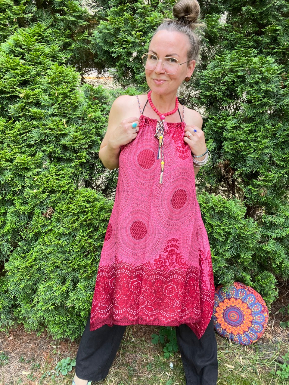 Kleid Happy Mind Fuchsia