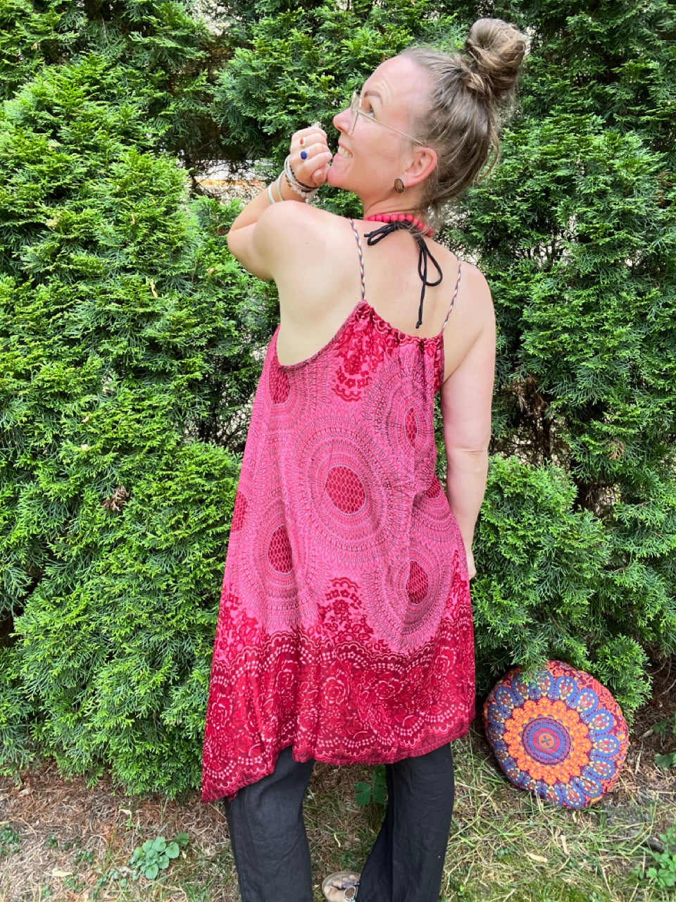 Kleid Happy Mind Fuchsia