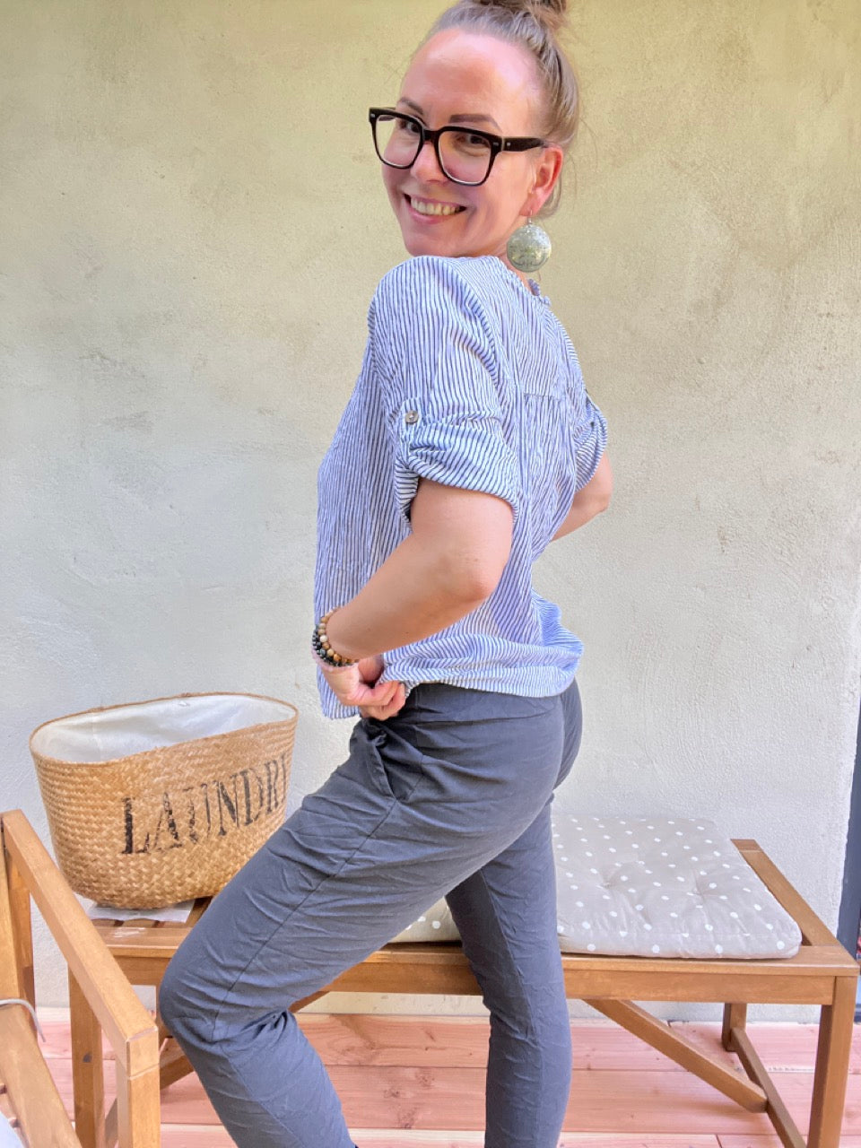 Jogpants Nice Style Dunkelgrau