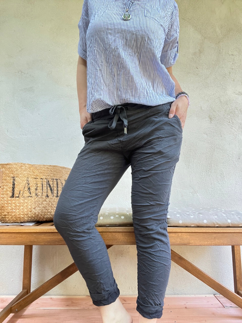 Jogpants Nice Style Dunkelgrau