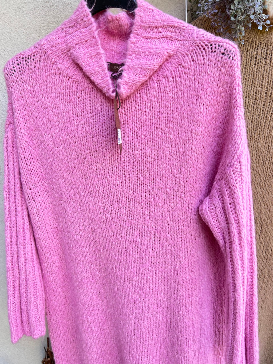 Kleid Frisch verliebt Cappuccino und Rosa