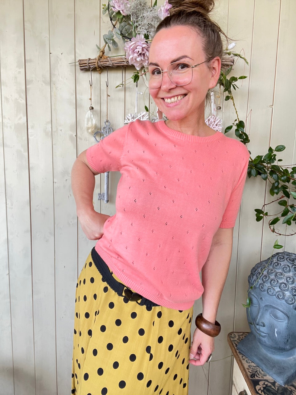 Pulli Merci Cherie Koralle