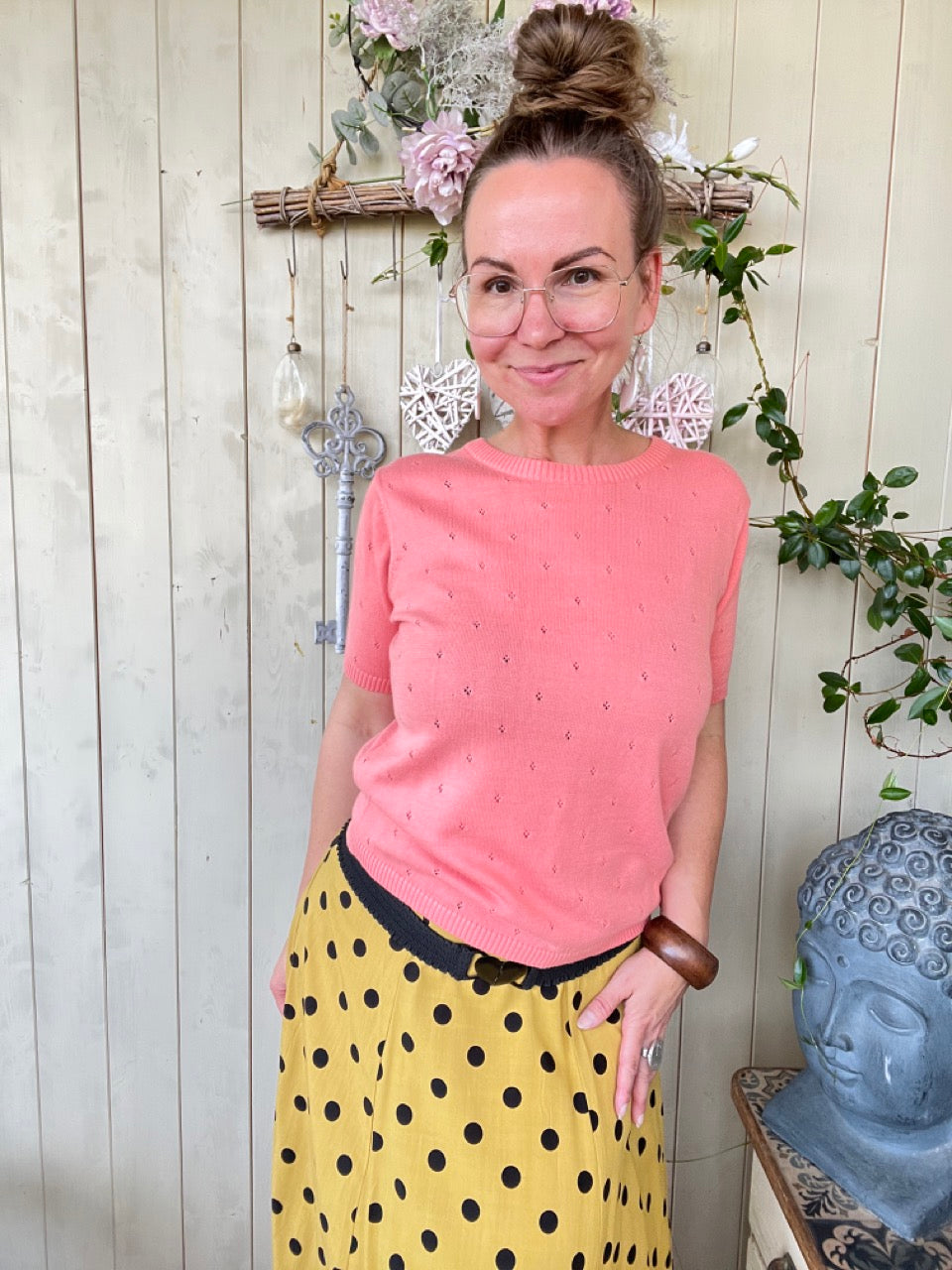 Pulli Merci Cherie Koralle