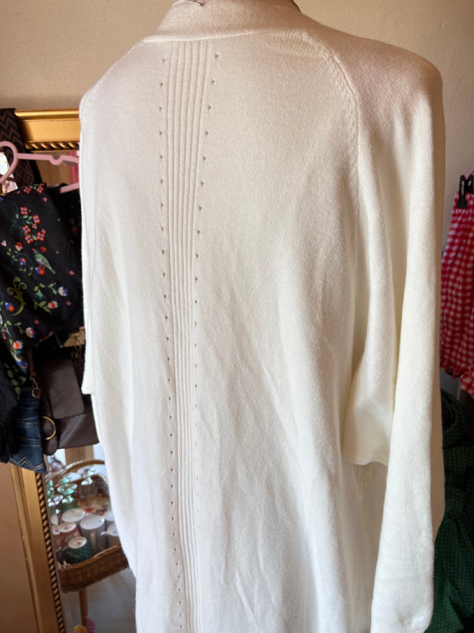 Strickjacke Isa Cream Weiß