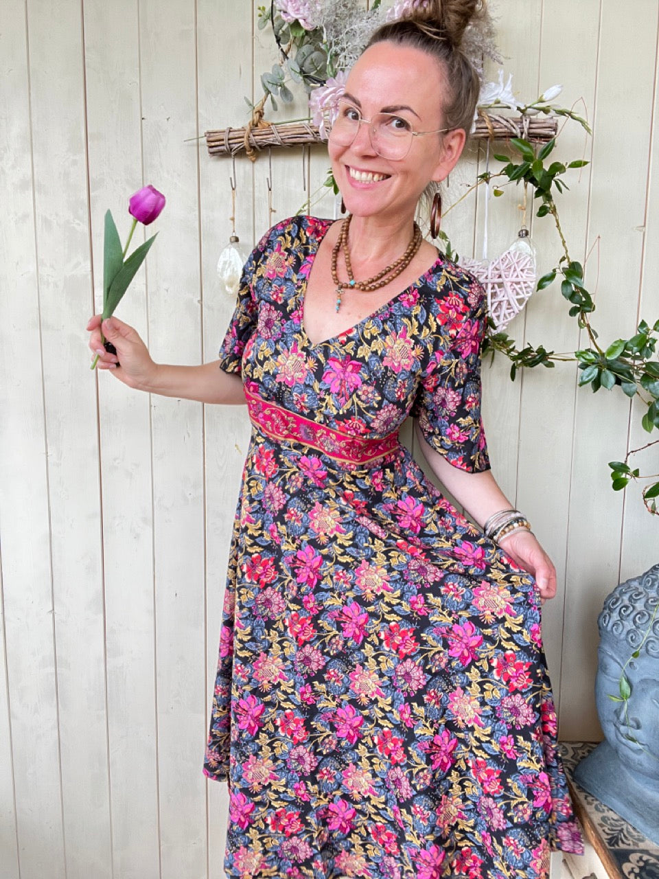 Kleid Sommernacht Schwarz