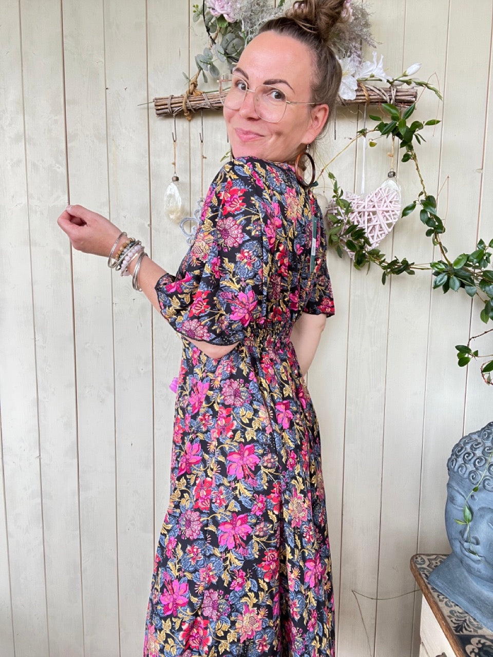 Kleid Sommernacht Schwarz