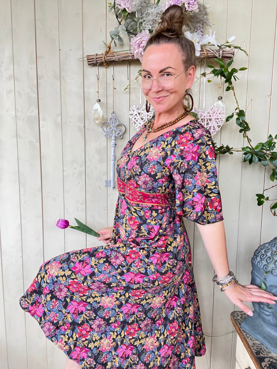 Kleid Sommernacht Schwarz
