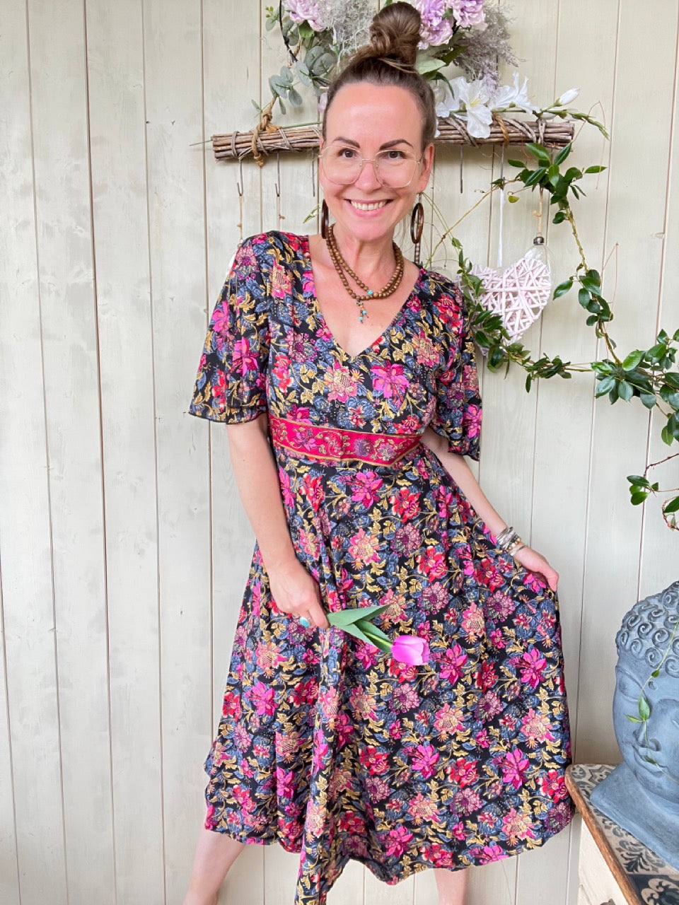 Kleid Sommernacht Schwarz