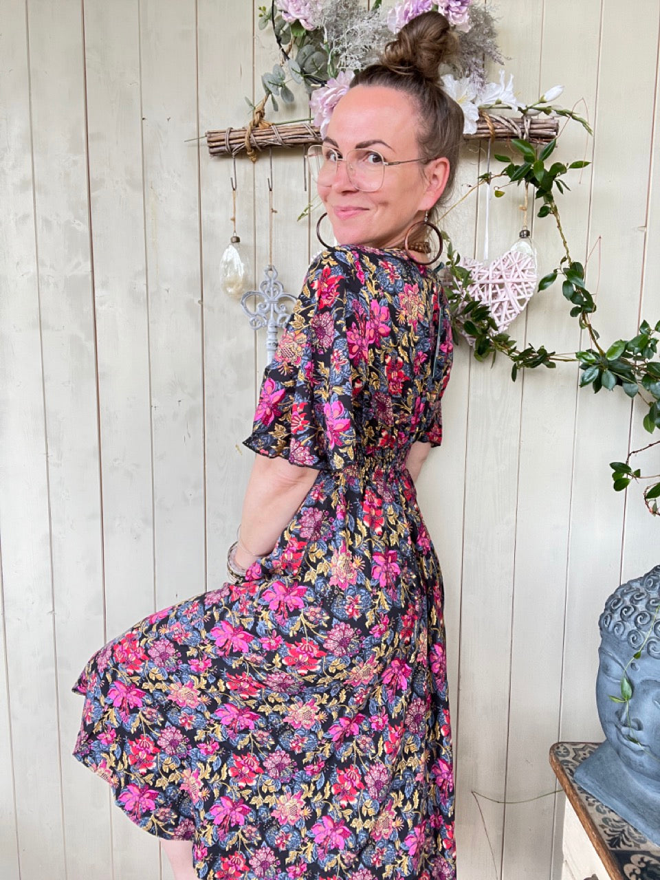 Kleid Sommernacht Schwarz