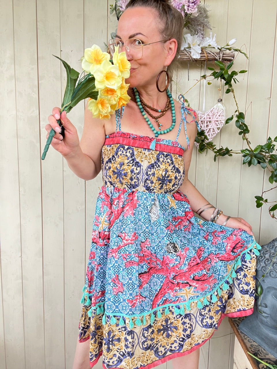 Kleid / Rock Rimini Bunt
