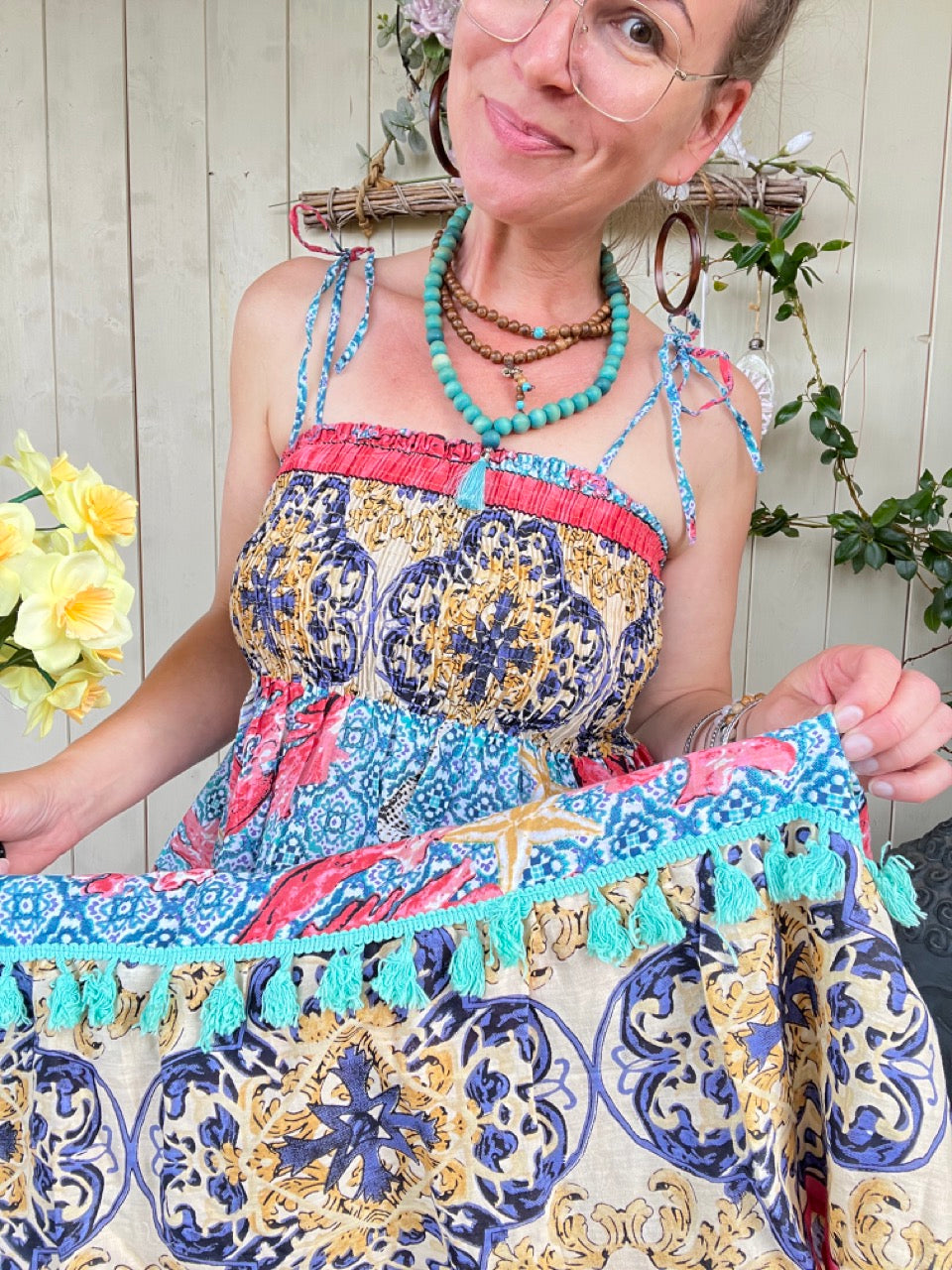 Kleid / Rock Rimini Bunt