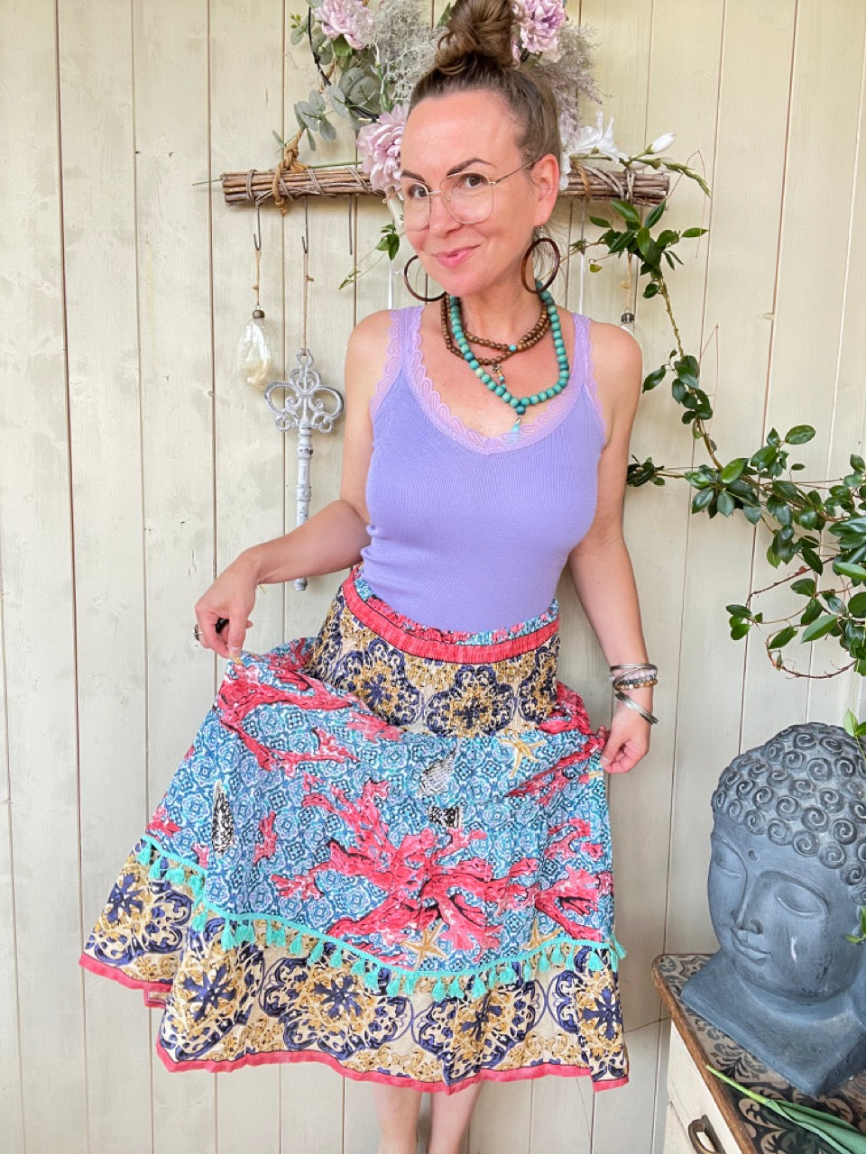Kleid / Rock Rimini Bunt