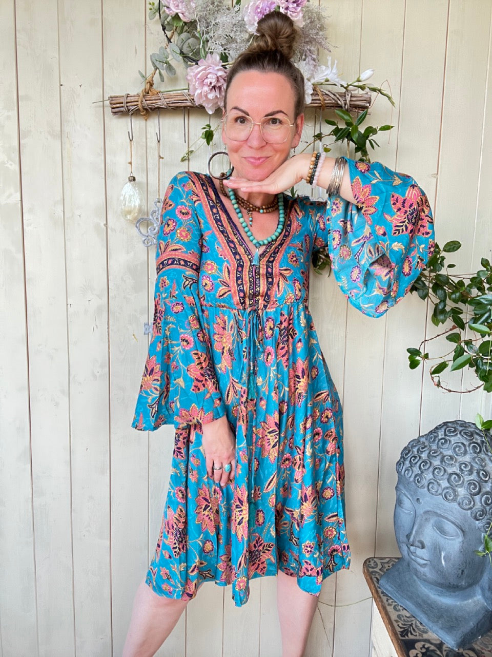 Kleid Sofia Blau
