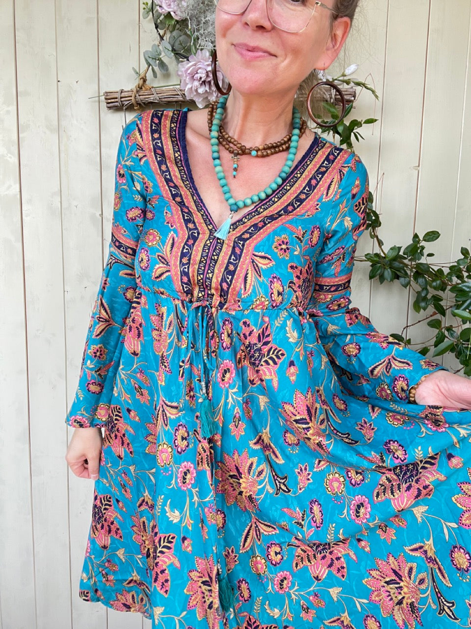 Kleid Sofia Blau