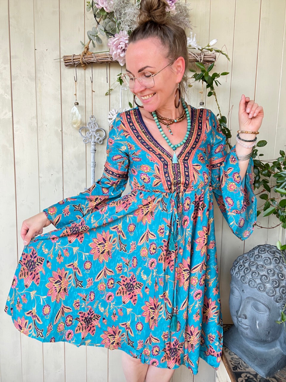 Kleid Sofia Blau