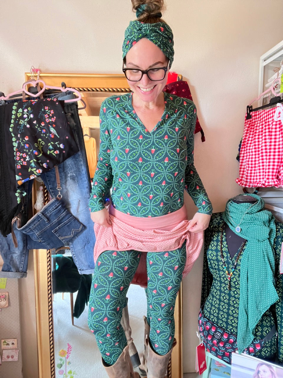 Leggings Elfi Morgenschön Grün