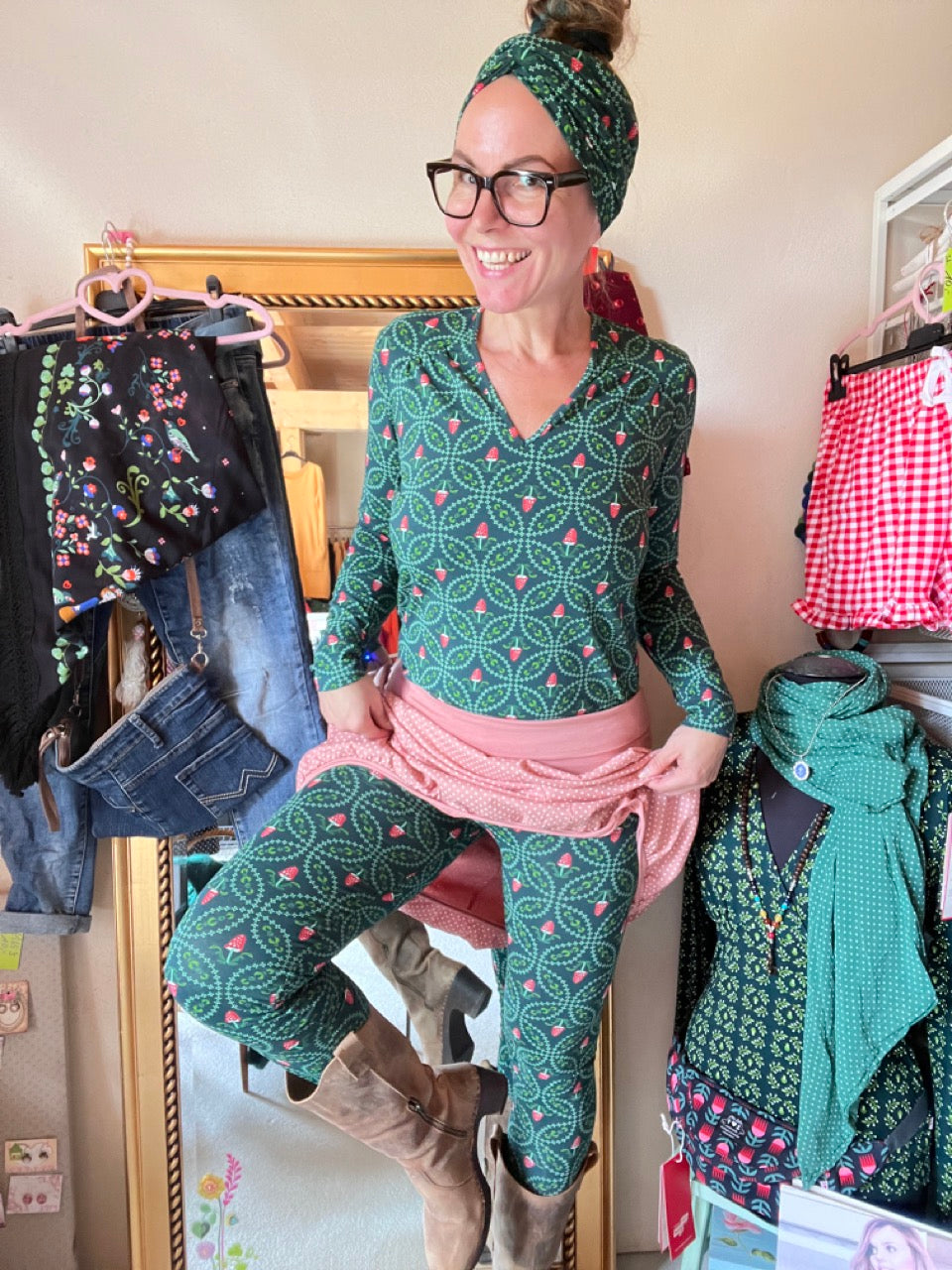 Leggings Elfi Morgenschön Grün