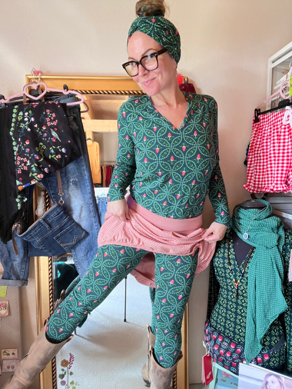 Leggings Elfi Morgenschön Grün
