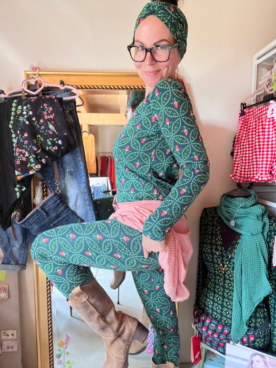 Leggings Elfi Morgenschön Grün