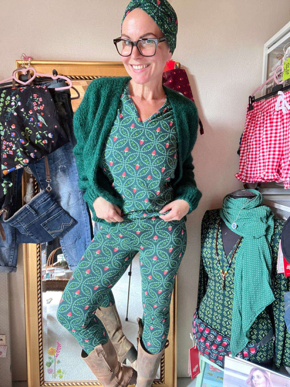 Leggings Elfi Morgenschön Grün