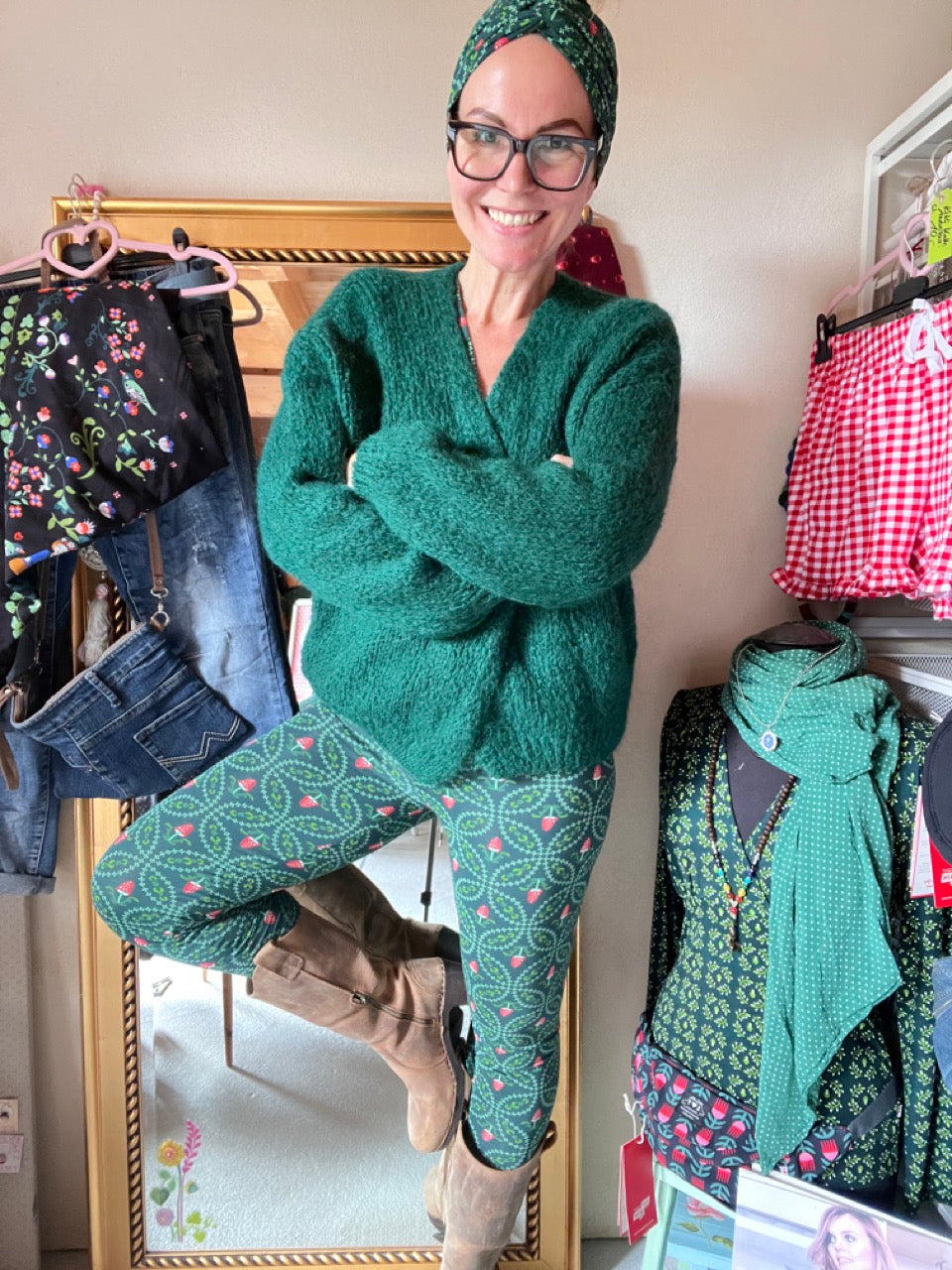Leggings Elfi Morgenschön Grün