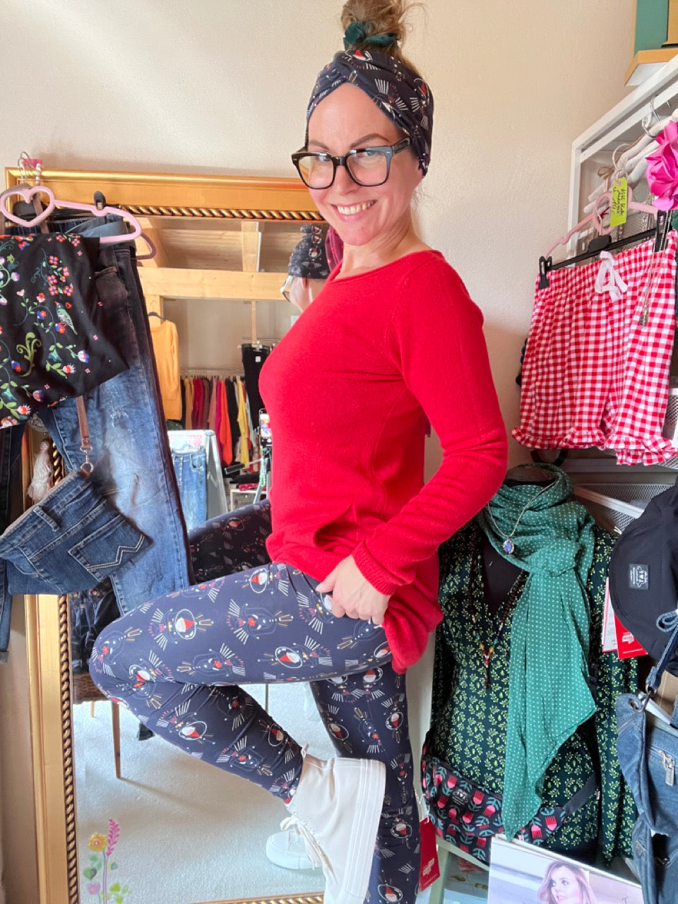 Leggings Zwerg Ludi Blau