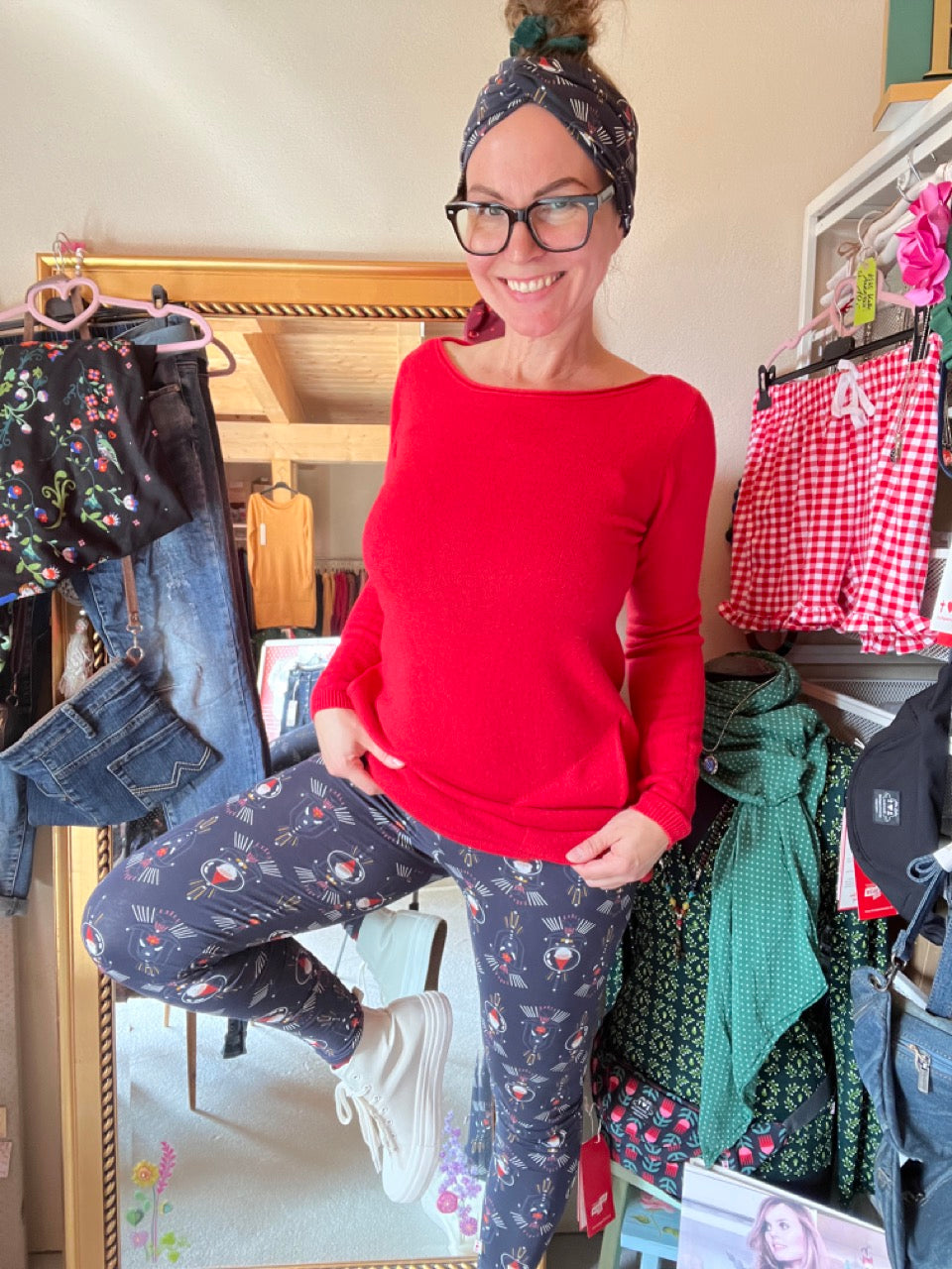 Leggings Zwerg Ludi Blau