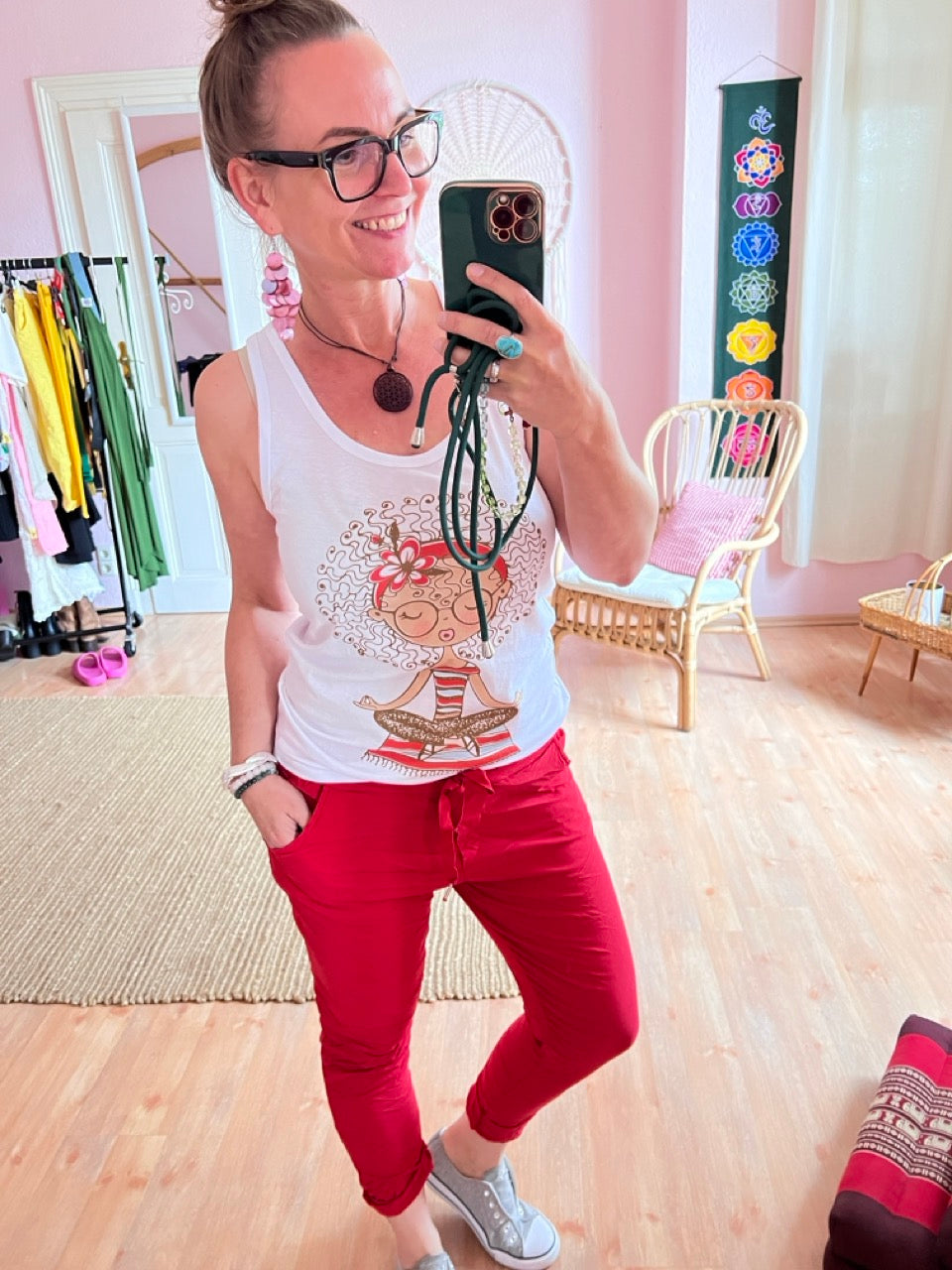 Jogpants Nice Style Rot